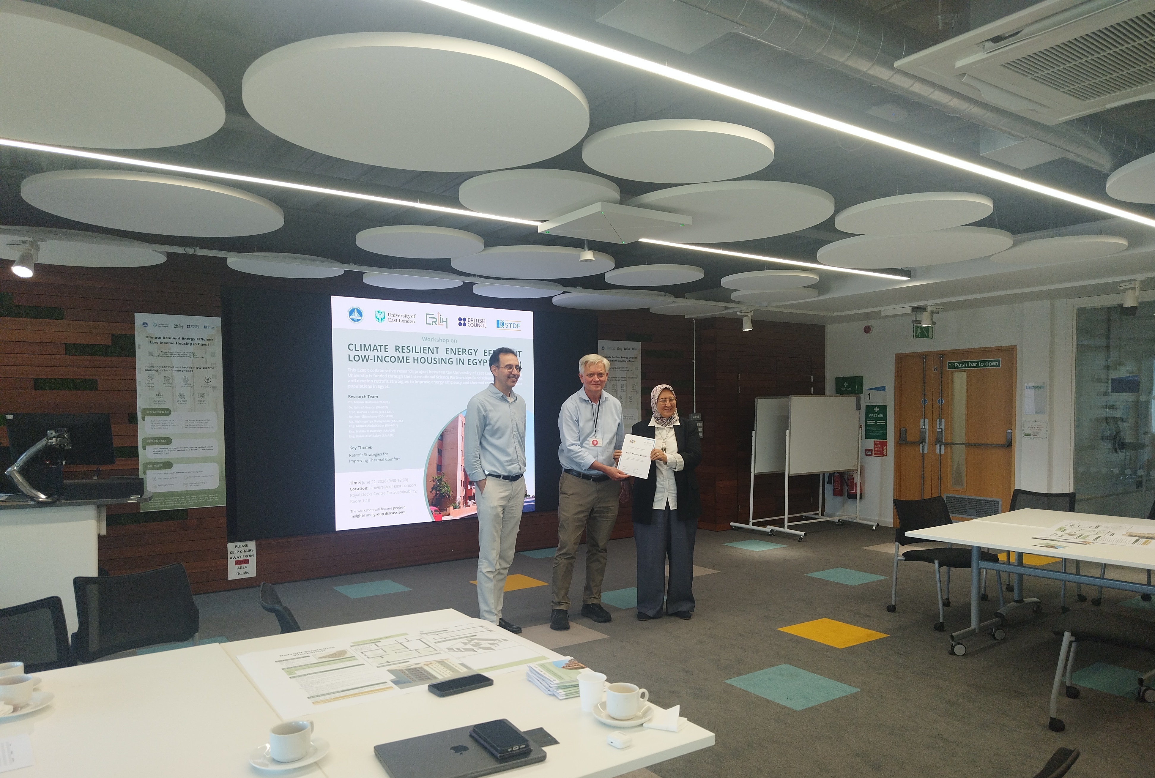 Retrofit Strategy Workshop 2 - UEL, UK